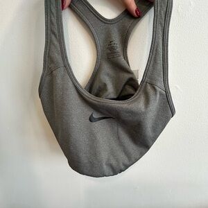Nike Charcoal Gray Sports Bra